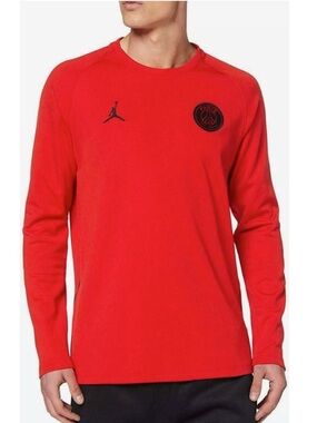 Nike Jordan Paris Saint Germain PSG Pre-match Warm-up Training Pullover XL NWT